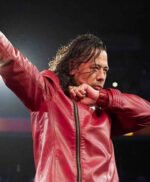 Shinsuke Nakamura Red Leather Jacket