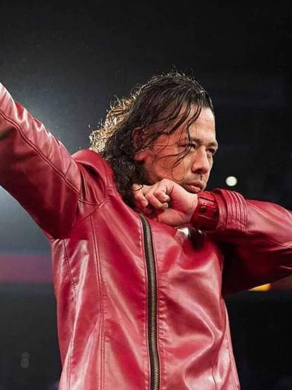 Shinsuke Nakamura Red Leather Jacket