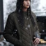 Shoresy S01 Sanguinet Green Quilted Bomber Jacket