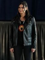 Shoresy S01 Ziigwan Black Biker Leather Jacket