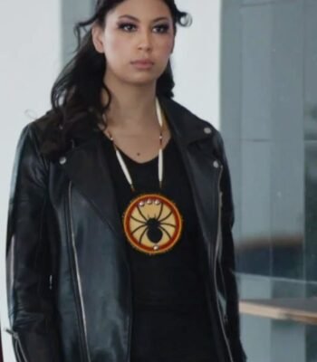 Shoresy S01 Ziigwan Black Biker Leather Jacket