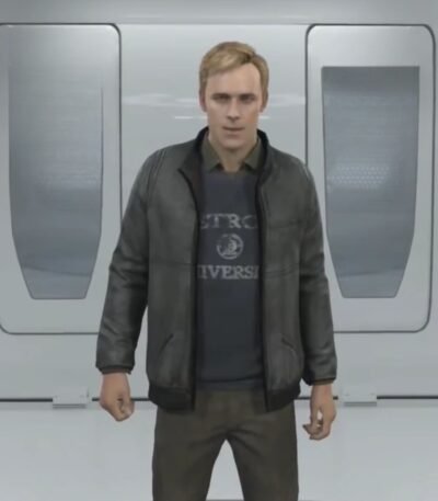 Simon Jericho Detroit Become Human Bomber Leather Jacket