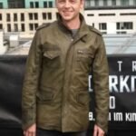Simon Pegg Star Trek Oval Green Jacket