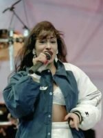 Singer Selena Quintanilla Blue Bomber Jacket