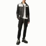 Slim Fit Biker Black Jacket