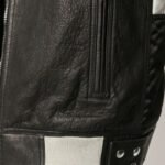 Slim Fit Biker Black Jacket