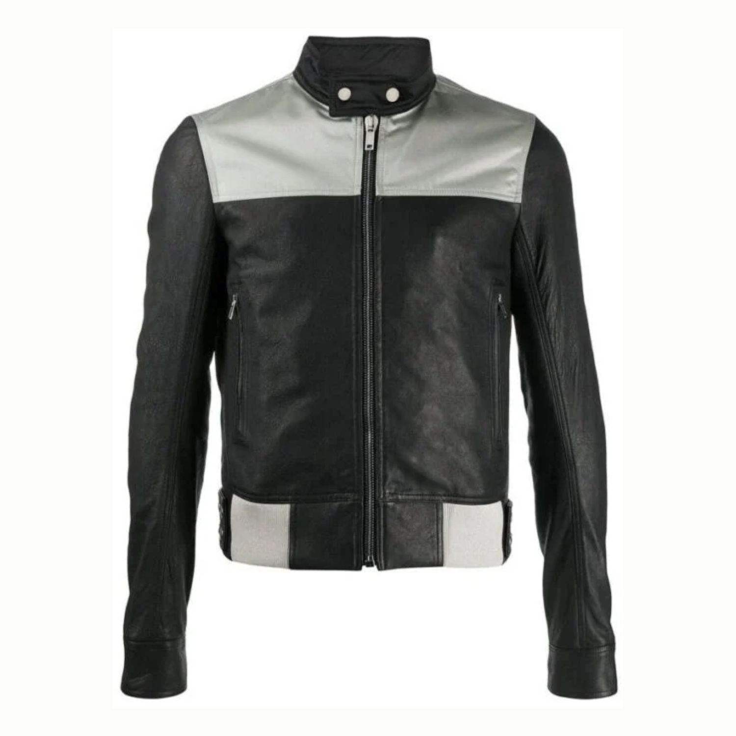 Slim Fit Biker Black Jacket Slim Fit Biker Black Jacket