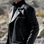 Slim Fit Leather Jacket Biker