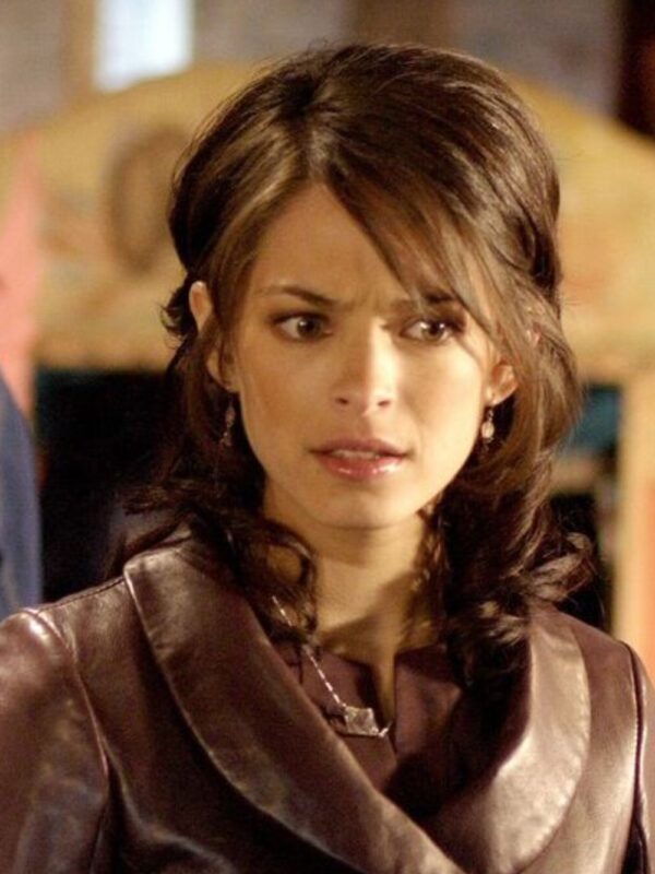 Smallville Lana Lang Maroon Leather Jacket