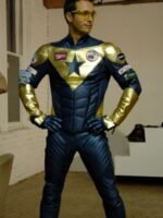 Smallville S10 E18 Booster Gold Costume Jacket