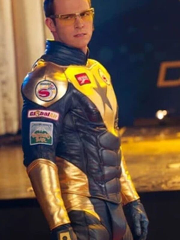 Smallville S10 E18 Booster Gold Costume Jacket