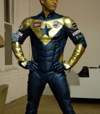 Smallville S10 E18 Booster Gold Costume Jacket