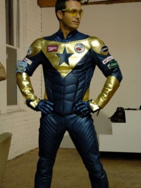 Smallville S10 E18 Booster Gold Costume Jacket