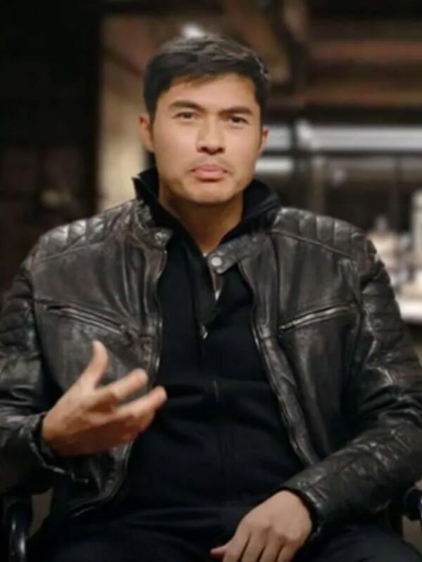 Snake Eyes G.I. Joe Origins Henry Golding Biker Leather Jacket
