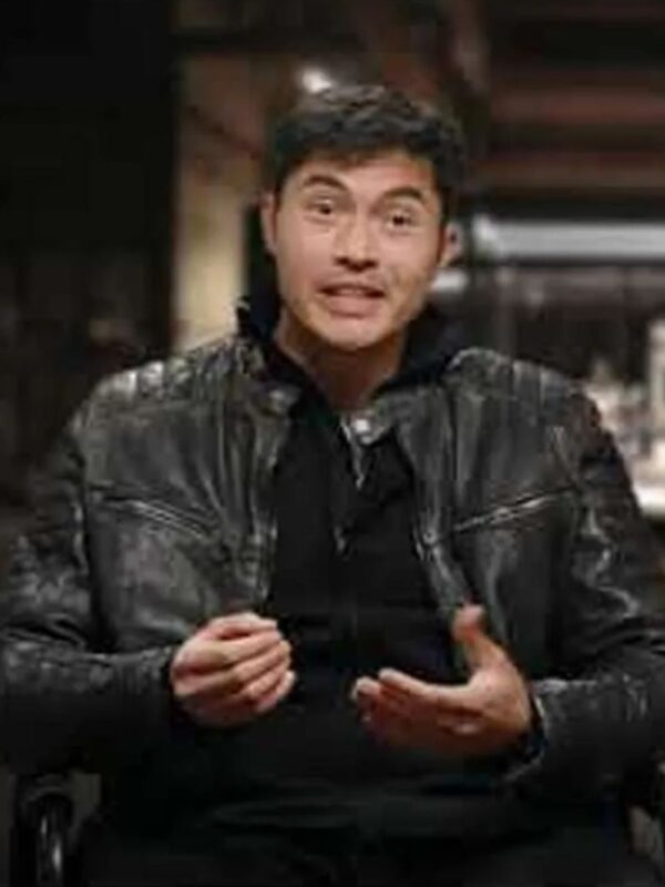 Snake Eyes G.I. Joe Origins Henry Golding Biker Leather Jacket