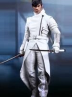 Snake Eyes G.I. Joe Origins Warrior White Leather Jacket