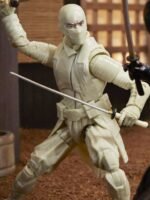 Snake Eyes G.I. Joe Origins Warrior White Leather Jacket