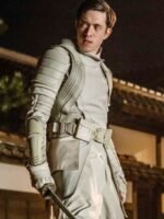 Snake Eyes G.I. Joe Origins Warrior White Leather Jacket