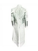 Snake Eyes G.I. Joe Origins Warrior White Leather Jacket)