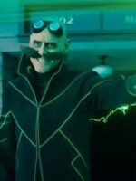 Sonic The Hedgehog 2 Dr. Ivo Robotnik Black Long Coat