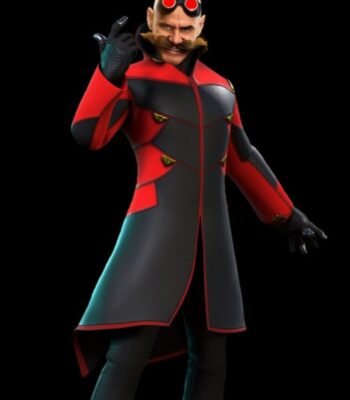 Sonic The Hedgehog 2 Dr. Ivo Robotnik Cosplay Jacket