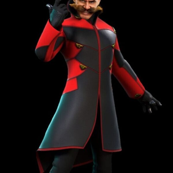 Sonic The Hedgehog 2 Dr. Ivo Robotnik Cosplay Jacket