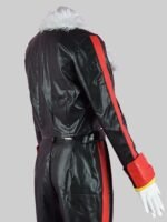Sonic The Hedgehog Shadow Black Fur Jacket