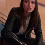 Sophia Tatum I Am Not Okay With This Black Biker Jacket