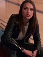 Sophia Tatum I Am Not Okay With This Black Biker Jacket