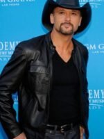 Southern Voice Album Tim Mcgraw Black Leather Jacket