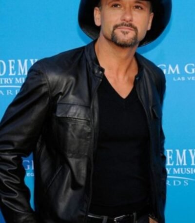 Southern Voice Album Tim Mcgraw Black Leather Jacket