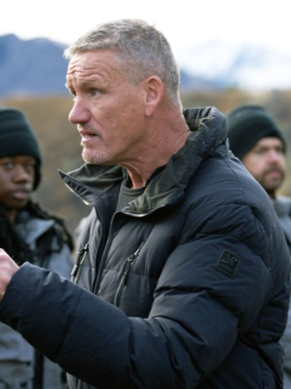 Special Forces Worlds Toughest Test Billy Billingham Black Puffer Jacket