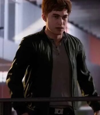 Spider Man 2 Harry Osborn Green Bomber Jacket