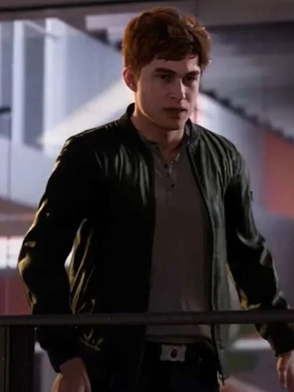 Spider Man 2 Harry Osborn Green Bomber Jacket