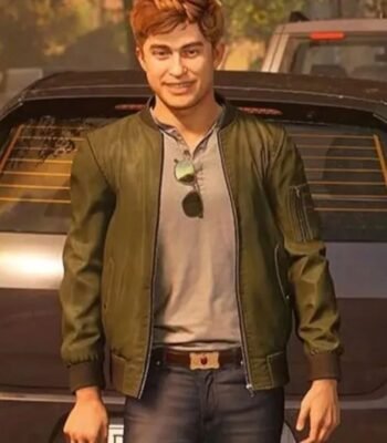 Spider Man 2 Harry Osborn Green Bomber Jacket
