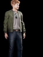 Spider Man 2 Harry Osborn Green Bomber Jacket