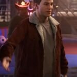 Spider Man 2 Peter Parker Brown Suede Jacket