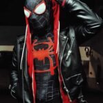 Spider Man Across the Spider Verse Miles Morales Leather Jacket