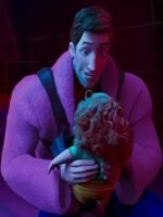 Spider Man Across the Spider Verse Peter B Parker Pink Coat