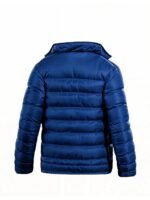 Spider Man PS4 Miles Morales Blue Puffer Jacket With Hood