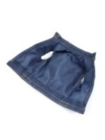 Spider Punk Spiderman Blue Denim Vest