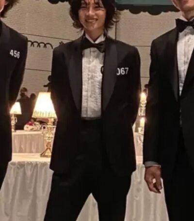 Squid Game S01 Final Game Black Tuxedo Suit