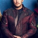 Star Lord Avengers Infinity War Leather Jacket
