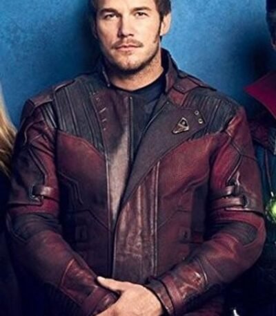 Star Lord Avengers Infinity War Leather Jacket