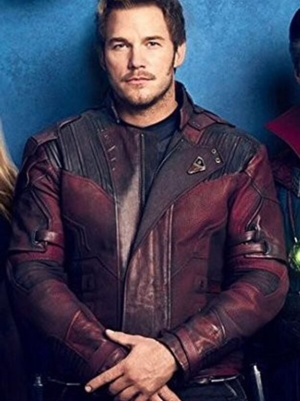 Star Lord Avengers Infinity War Leather Jacket