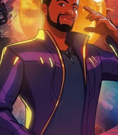 Star Lord T‘Challa Purple Jacket