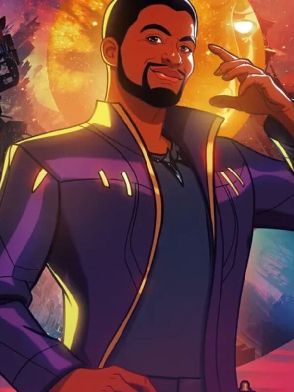 Star Lord T‘Challa Purple Jacket
