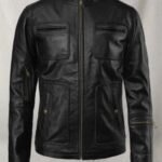 Star Trek Cafe Racer Captain Kirk Black Jacket