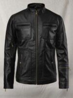 Star Trek Cafe Racer Captain Kirk Black Jacket