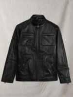 Star Trek Cafe Racer Captain Kirk Black Jacket